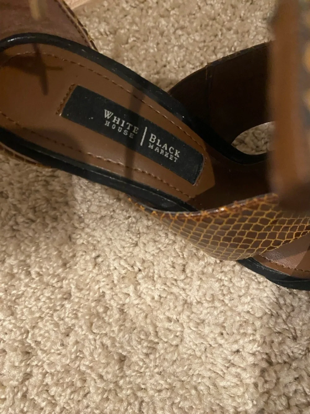 White House Black Market Heels Size 6.5